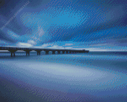 Pompano Beach Pier Diamond Painting