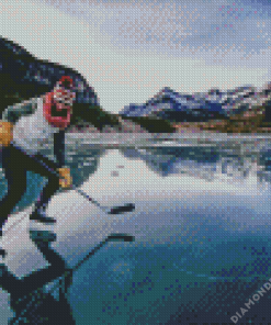 Pond Hockey Diamond Painting