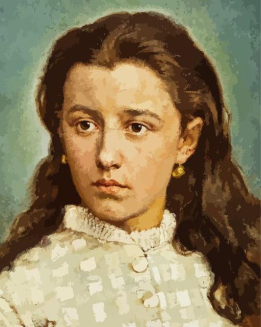 Portrait Of Maria Levittoux Diamond Painting