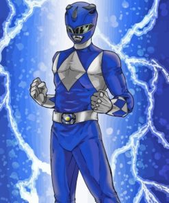 Power Ranger Billy Diamond Painting