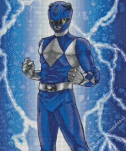 Power Ranger Billy Diamond Painting