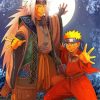 Powerful Naruto And Jiraiya Diamond Painting