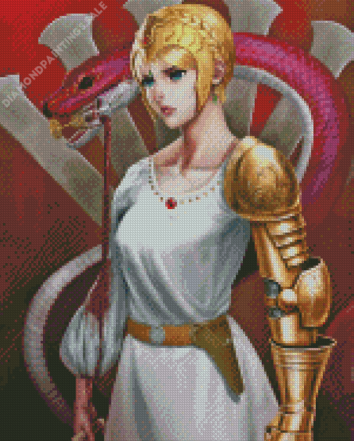 Princess Kushana Warrior Diamond Painting