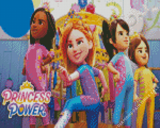 Princess Power Diamond Painting