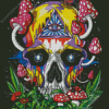 Psychedelic Skull Diamond Painting