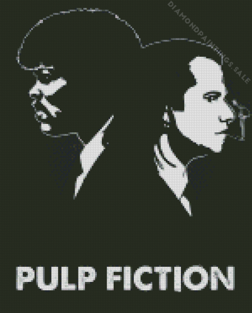 Pulp Fiction Poster Diamond Painting