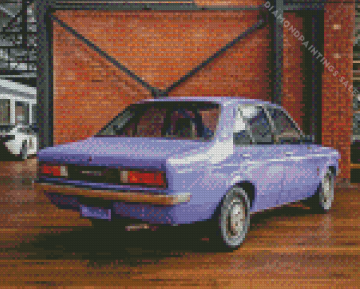 Purple Holden Gemini Diamond Painting