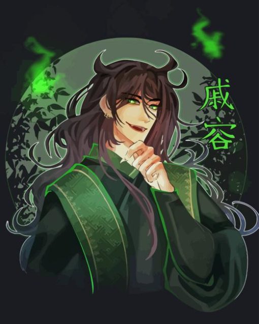 Qi Rong Anime Diamond Painting