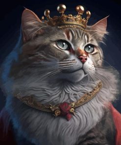 Queen Kitty Diamond Painting