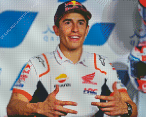 Racer Marc Marquez Diamond Paintings