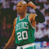 Ray Allen Celtics Diamond Painting