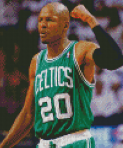 Ray Allen Celtics Diamond Painting