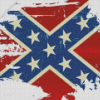 Rebel Flag Art Diamond Painting