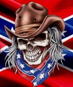 Rebel Flag Diamond Painting