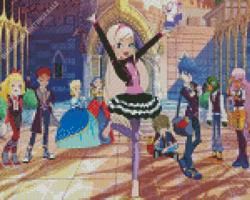 Regal Academy Anime Diamond Painting