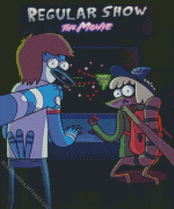 Regular Show Diamond Painting