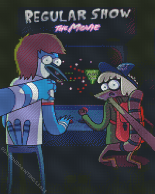 Regular Show Diamond Painting