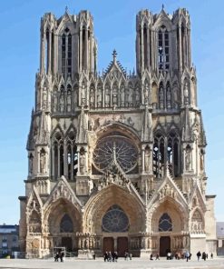 Reims Cathedral Diamond Painting