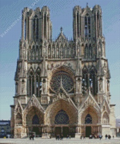 Reims Cathedral Diamond Painting