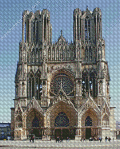 Reims Cathedral Diamond Painting