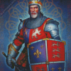 Richard The Lionheart Diamond Painting