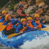 River Rafting Sport Diamond Painting