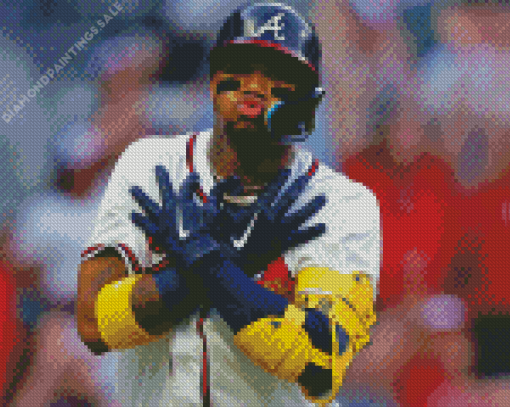 Ronald Acuna Jr Diamond Painting