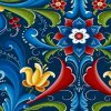 Rosemaling Art Diamond Painting