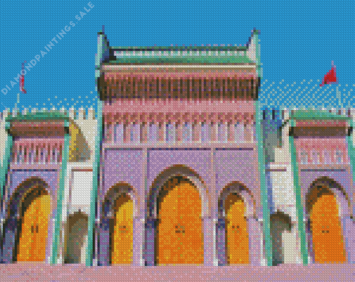 Royal Palace Fez Diamond Painting