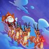 Rudolph The Red Nosed Reindeer Diamond Painting