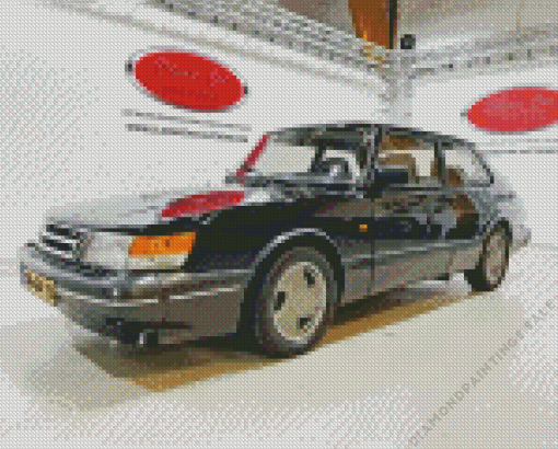 Saab 900 Turbo Diamond Painting