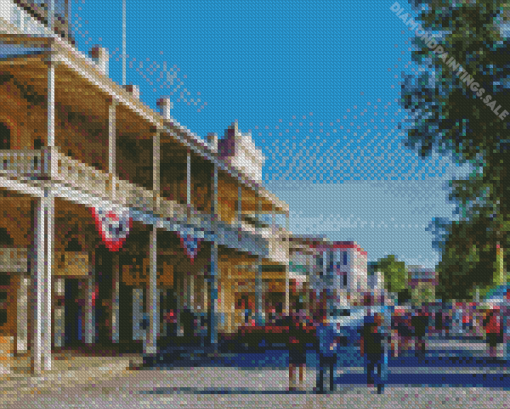 Sacramento Old Town Diamond Painting