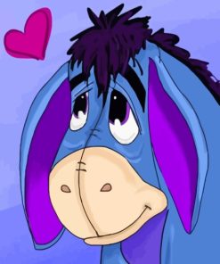 Sad Eeyore Diamond Painting