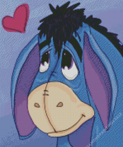 Sad Eeyore Diamond Painting