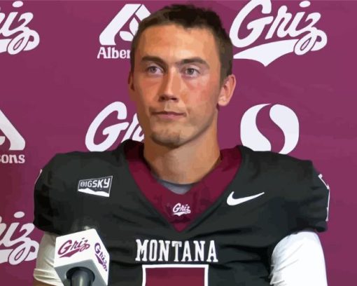 Sam Vidlak Montana Grizzlies Diamond Paints