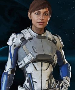 Sara Ryder Mass Effect Andromeda Diamond Painting