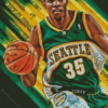 Seattle Supersonics Diamond Painting