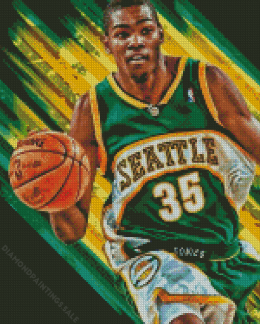 Seattle Supersonics Diamond Painting