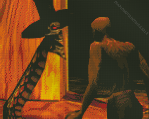 Shadow Man Video Game Diamond Painting