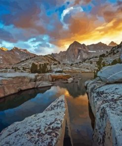 Sierra Mountains Diamond Painting