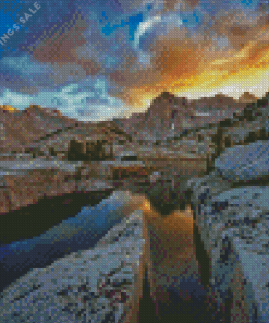 Sierra Mountains Diamond Painting