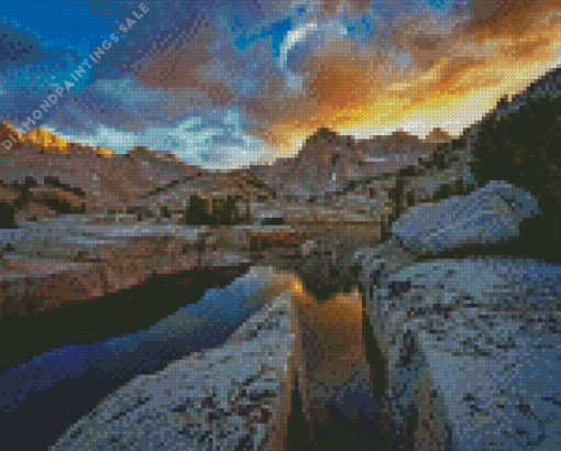 Sierra Mountains Diamond Painting