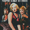 Some Like It Hot Poster Diamond Painting