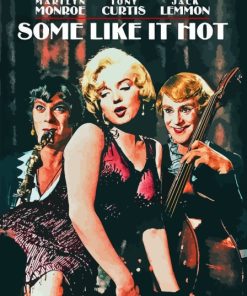 Some Like It Hot Poster Diamond Painting