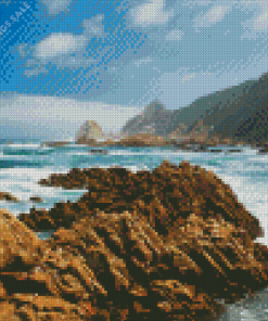 South Africa Knysna Beach Diamond Painting