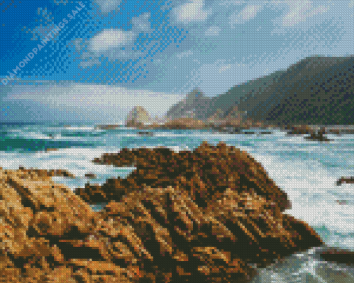 South Africa Knysna Beach Diamond Painting