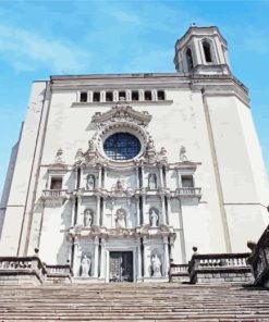 Spain Girona Cathedral Diamond Painting