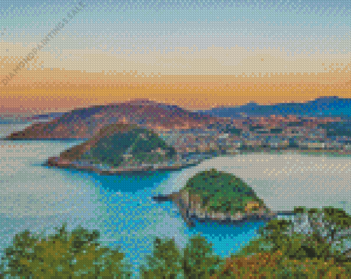 San Sebastian Spain Diamond Painting