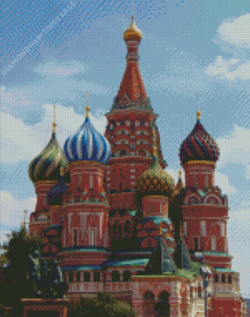 St Basils Cathedral Diamond Painting