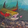 Steelhead Trout Art Diamond Painting